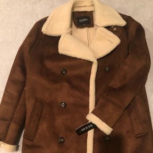 Men's faux shearling